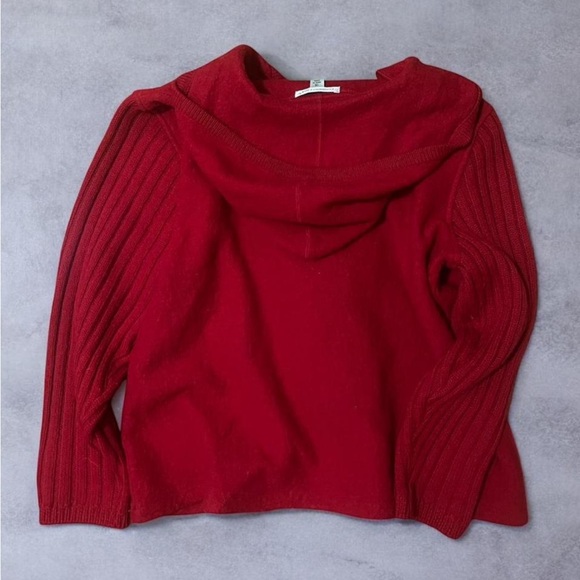 Coldwater Creek Red Knit Sweater - Picture 6 of 6